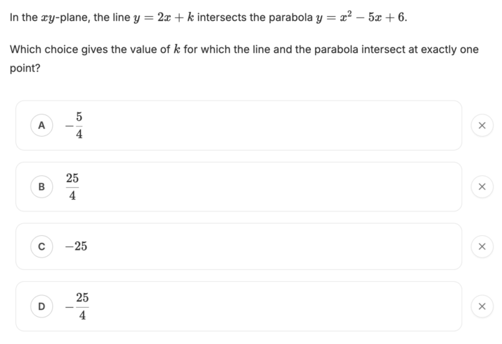 Daily SAT Question 6/8