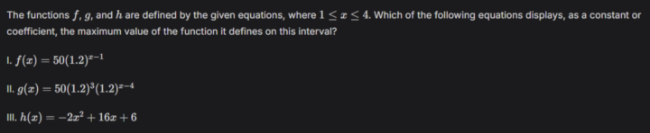 Daily SAT Question 7/1