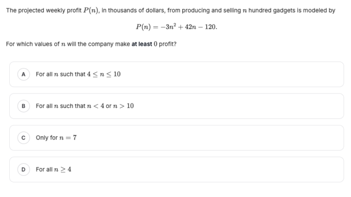 Daily SAT Question 12/18