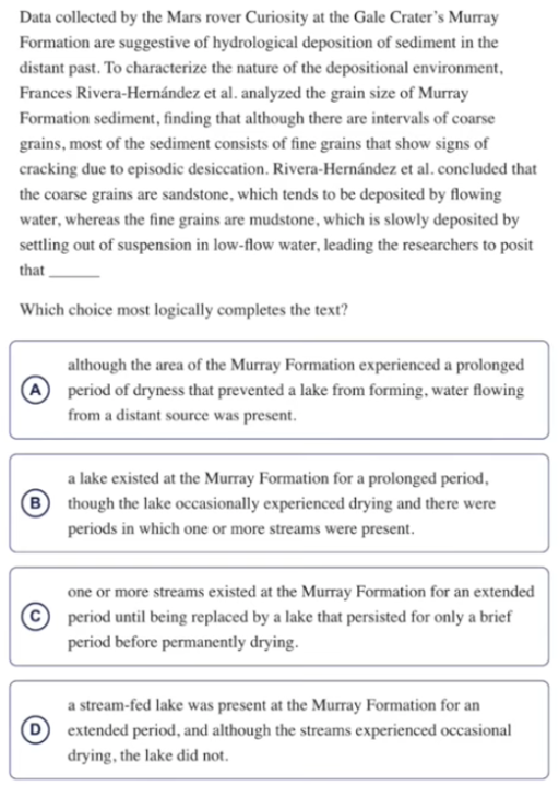 Daily SAT Question 2/15