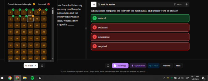 Daily Challenge day 1: 1/2/2026