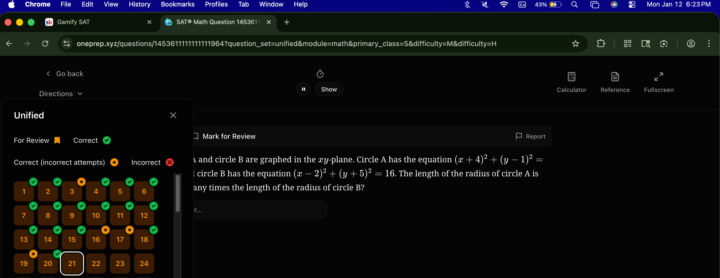 Daily SAT Challenge Day 11: 1/12/26 