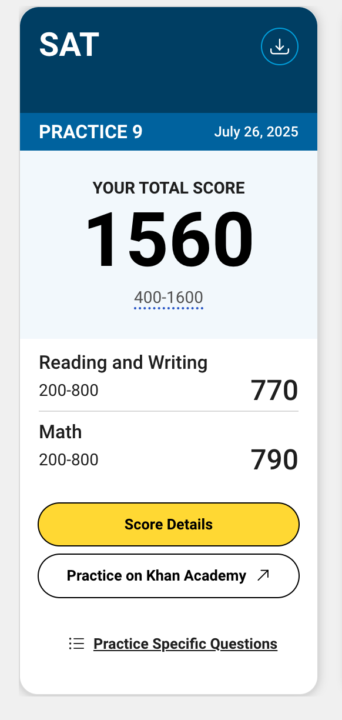 Massive score improvement!