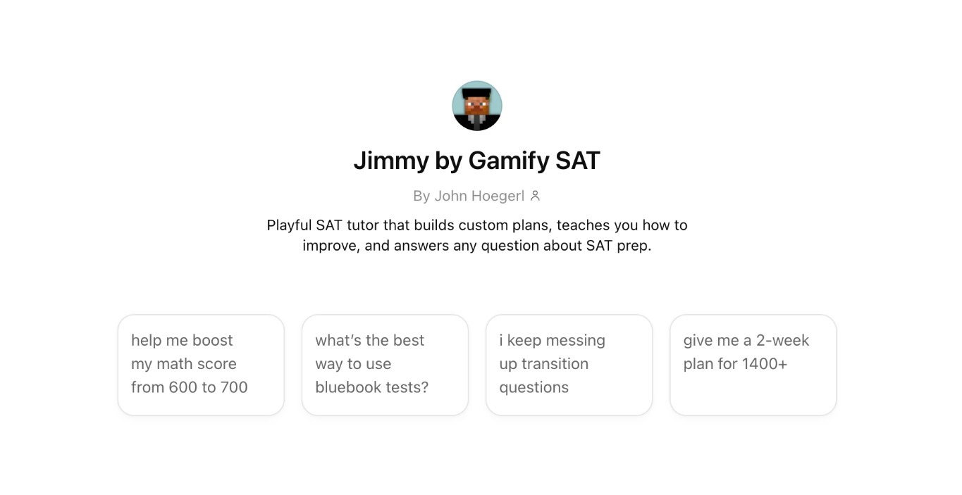 Jimmy (SAT AI Tutor)