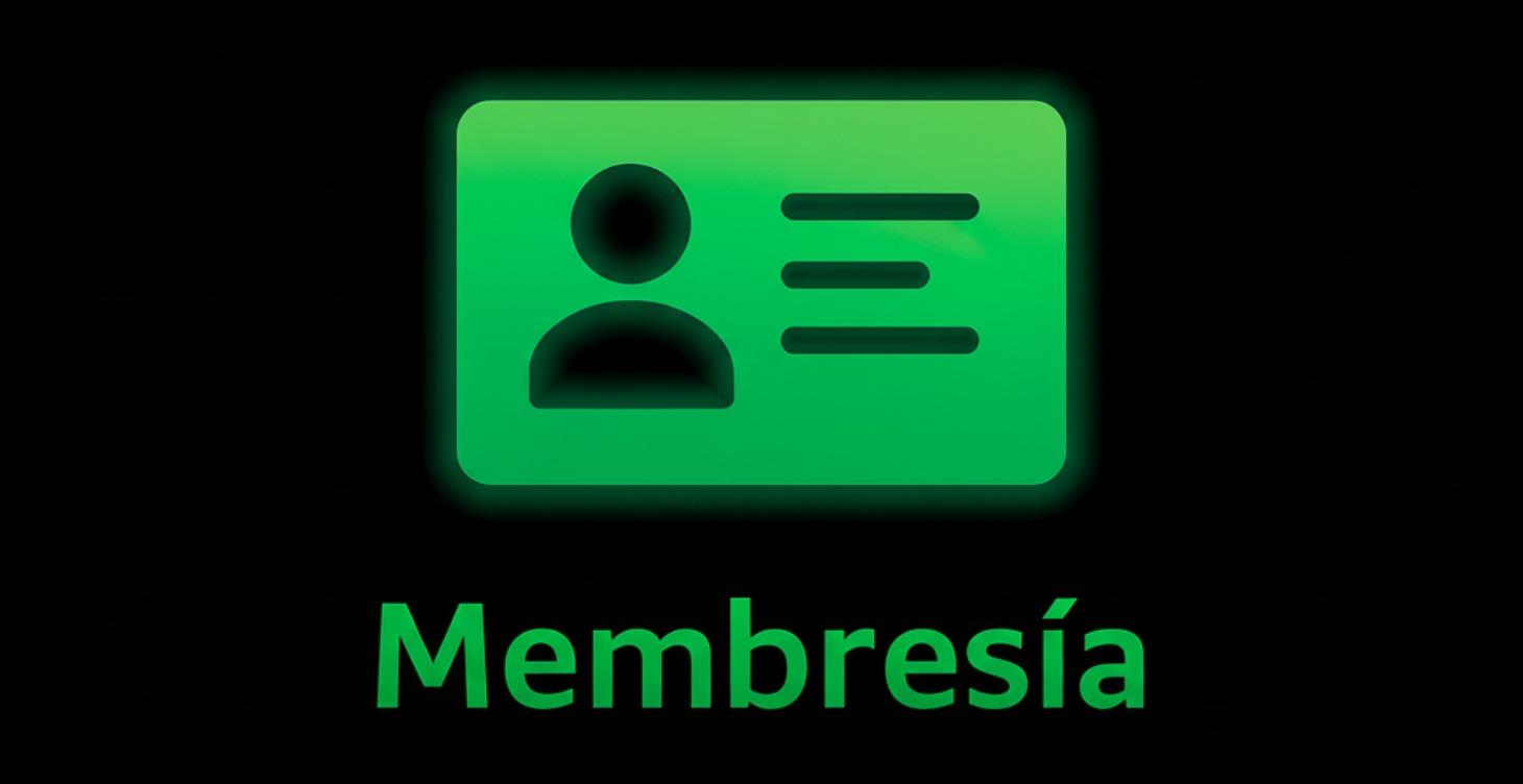 Membresía Mensual (MUY PRONTO)