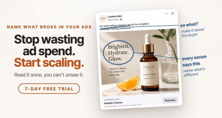 Name What Broke in Your Ads