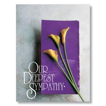 Sending our most heartfelt condolences to Sister Olivia.