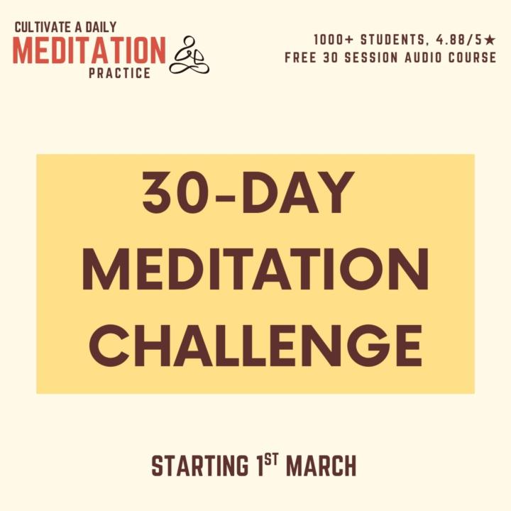 Join the 30-Day Meditation Challenge