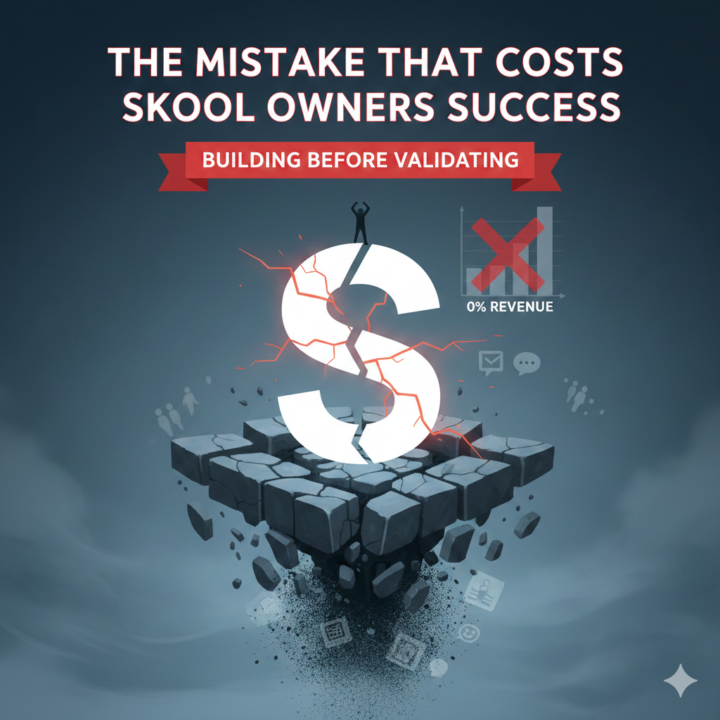 The Mistake That Costs Skool Owners Success