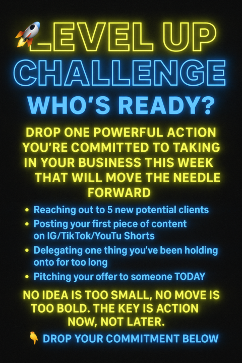 🚀 Level Up Challenge: Who’s Ready?