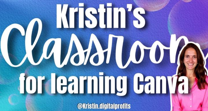 Kristin's Classroom for Canva cover