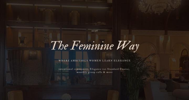 The Feminine Way