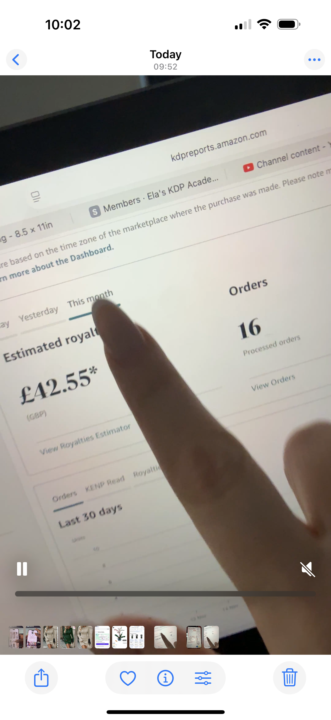 Good beginning of the month 