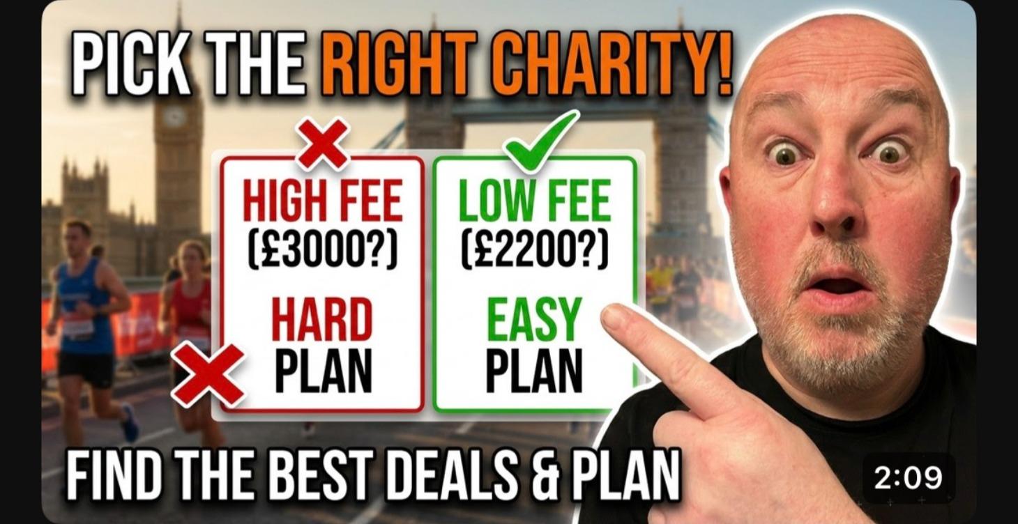 2027 London marathon Charity Place Tool