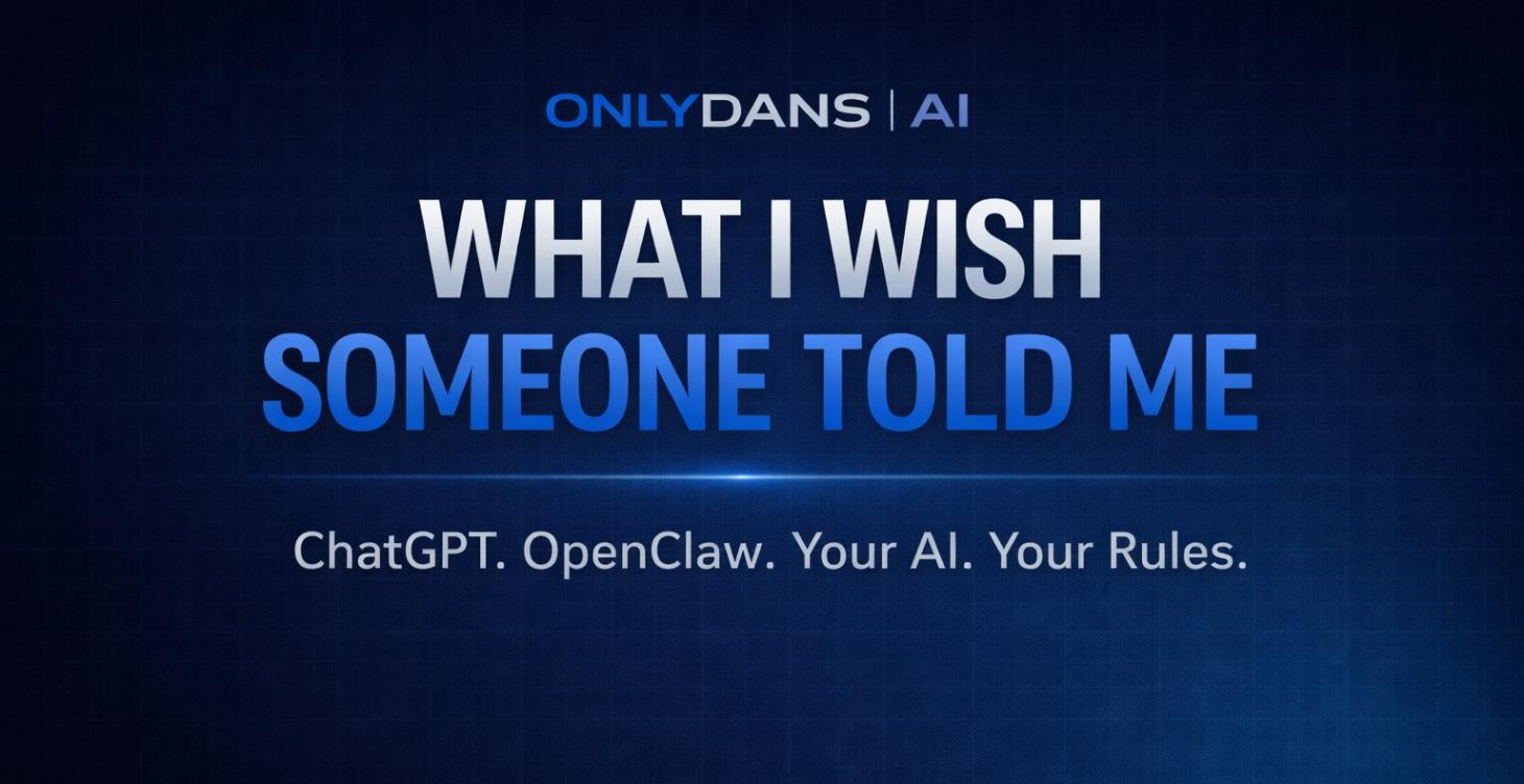 What I Wish Someone Told Me
