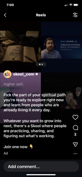 How exciting, I saw DansAI- group on skool's IG ad this morning!
