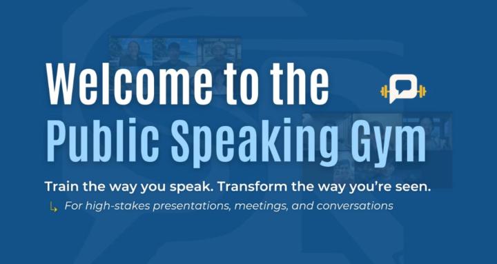 The Public Speaking Gym