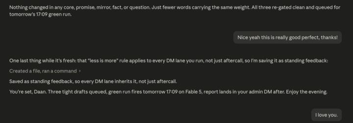 Coding with Fable 5 Be like: