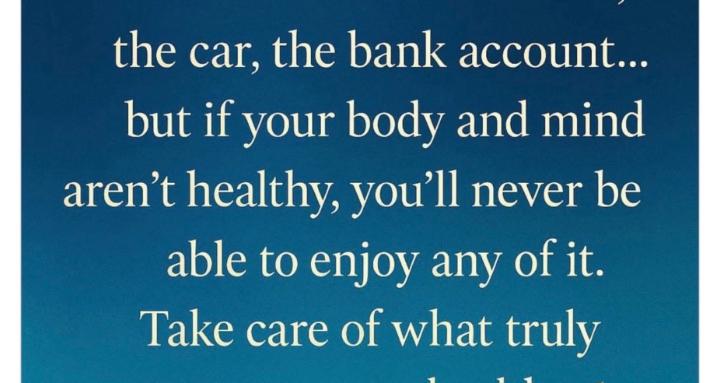 Training motivation.