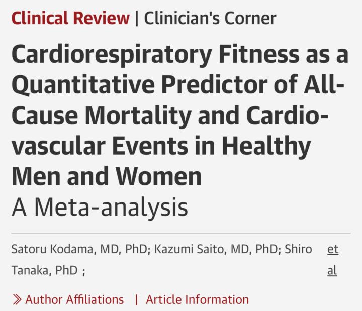 VO₂max vs Strength: Which Will Keep You Alive Longer?