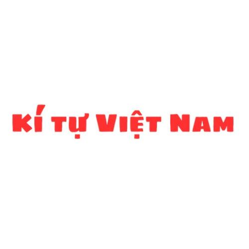 Kí Tự Việt Nam