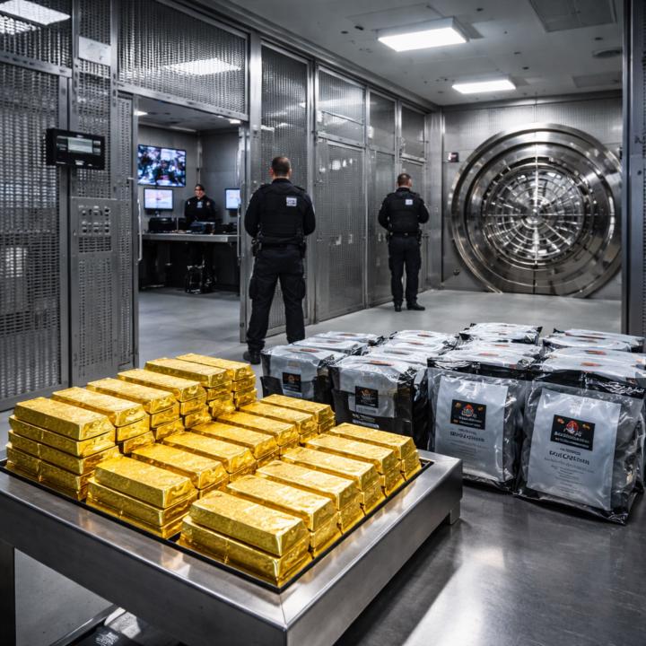 Schließfach bei der Sparkasse ist keine Lösung. Hochsicherheitslager à la Loomis schon.