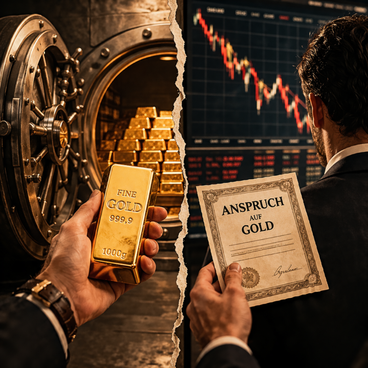 Die Börse handelt Versprechen, keine Werte