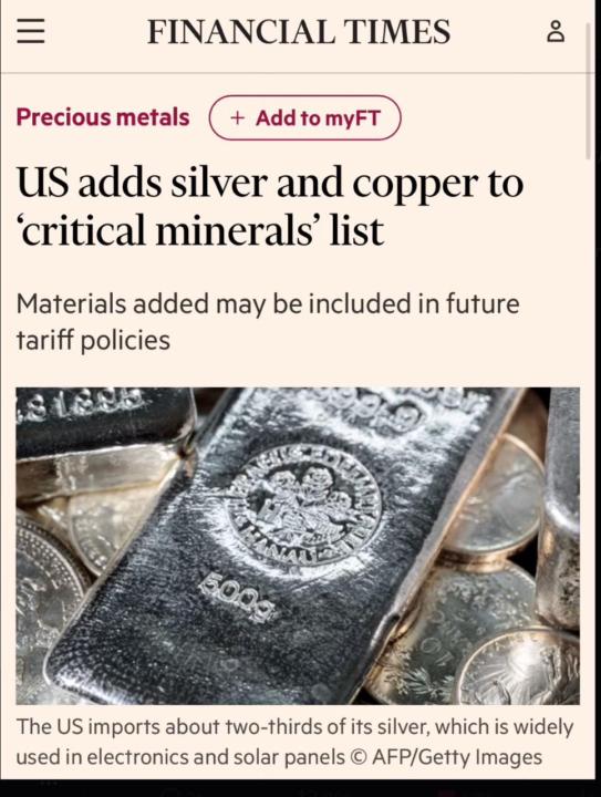 Silber ist plötzlich „kritisch“ – und niemand hat’s kommen sehen.