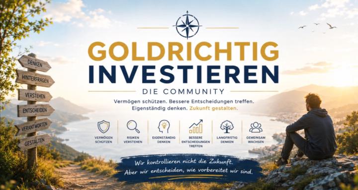 Goldrichtig investieren ✨