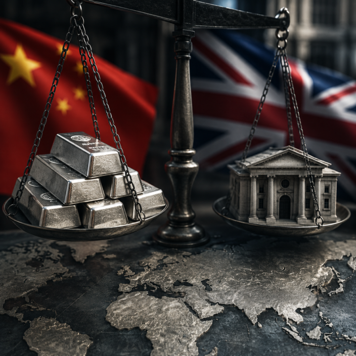 China kauft Silber. London kontrolliert Vertrauen.