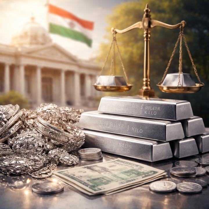 Indien hat Silber wieder zu Geld erklärt!!!