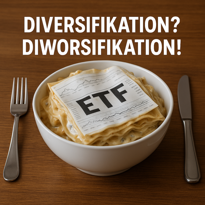 Diversifikation? Diworsifikation! Warum dir dein ETF-Mischmasch am Ende eher schadet als nützt.