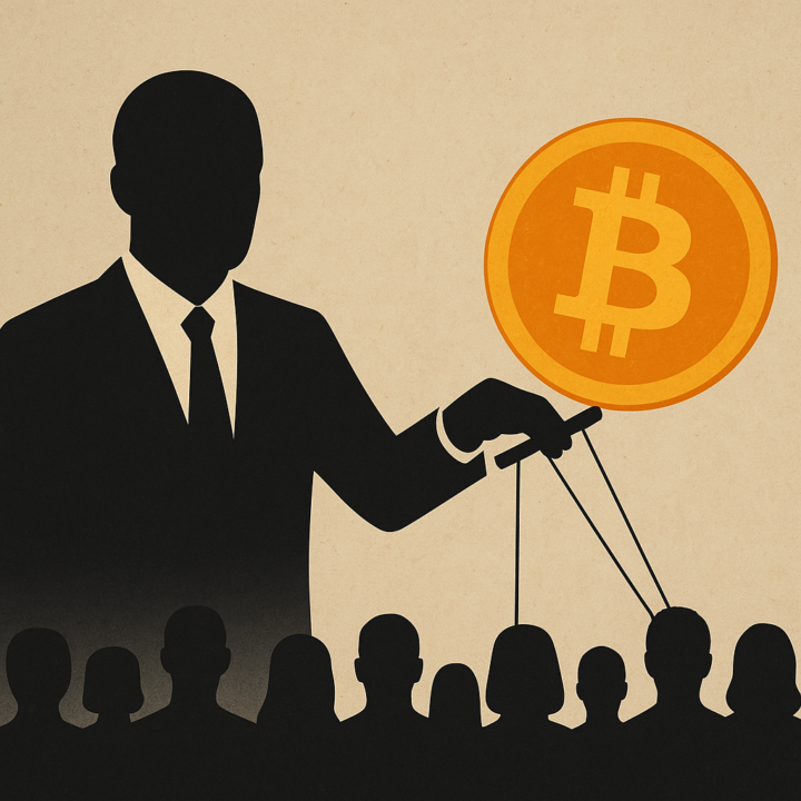 Bitcoin lebt von Manipulation