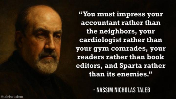 Beeindrucke nicht die Falschen. Punkt.