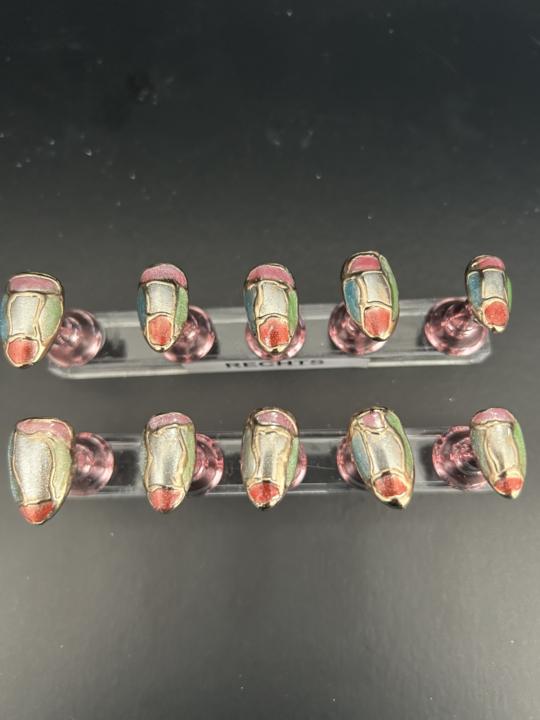 Cateye met chroom setje