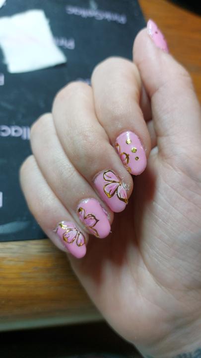 Mijn oefen nagels 