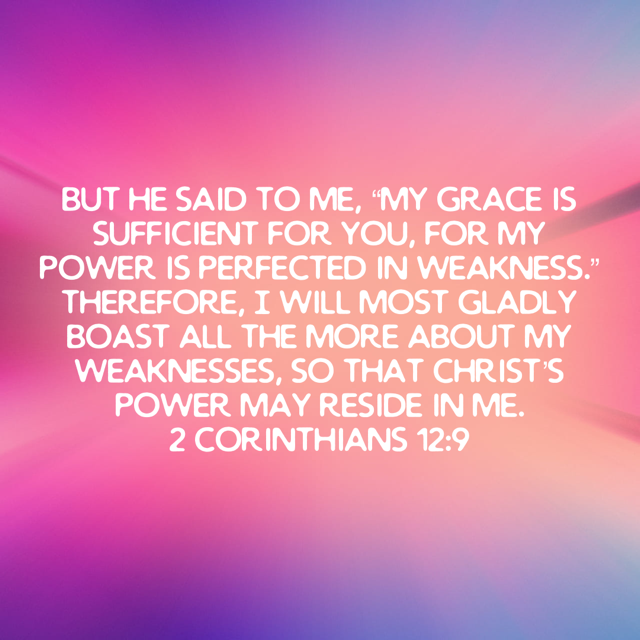 2 Corinthians 12:9 