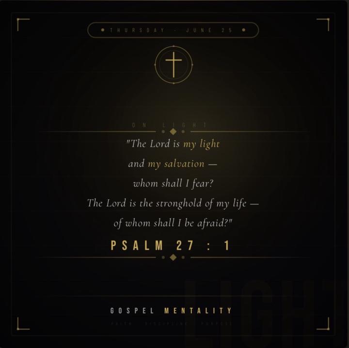 Psalm 27:1 🙏📖