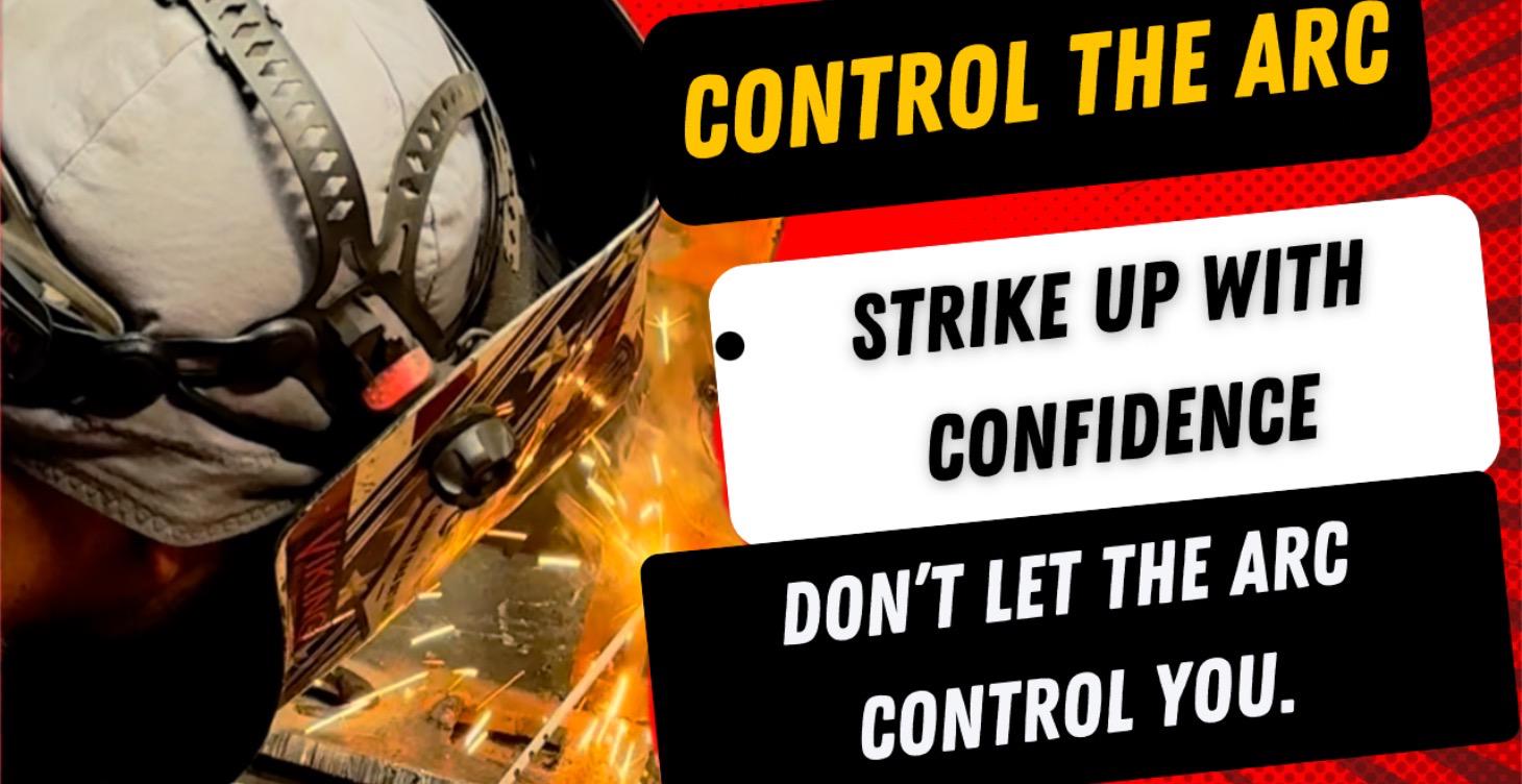 Striking up a welding electrode explained