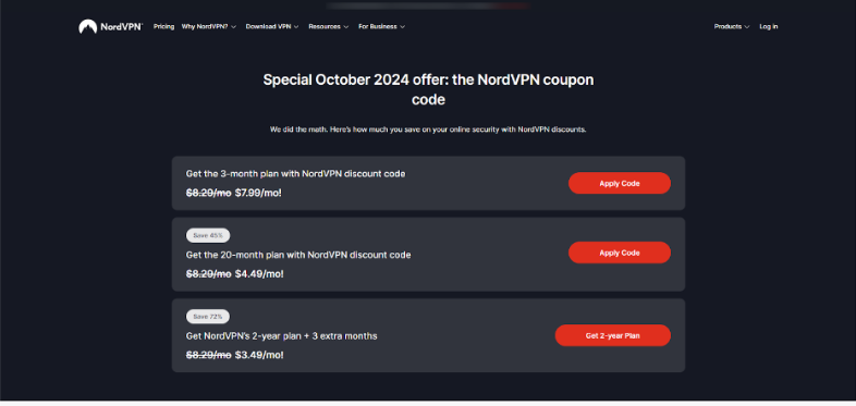 NordVPN Coupon Code 2024 — Get 72% Discount · Coupons, Deals & Discount