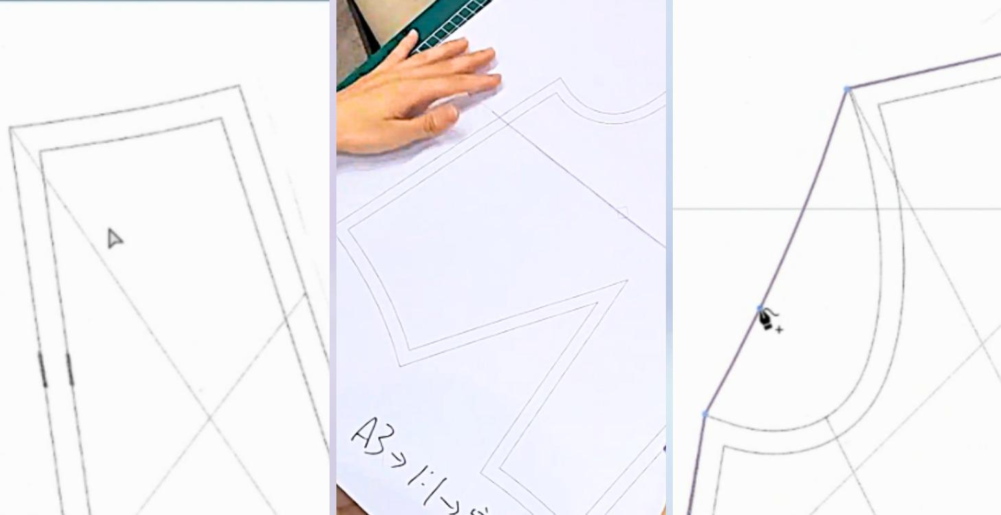 布料印刷-紙型變成電子版 /布紋方向 /工作區域設定