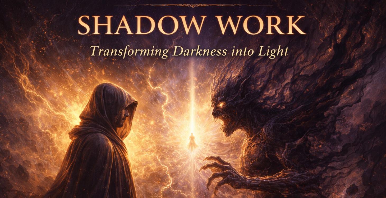 🜏 Shadow Work: The Descent Into Truth
