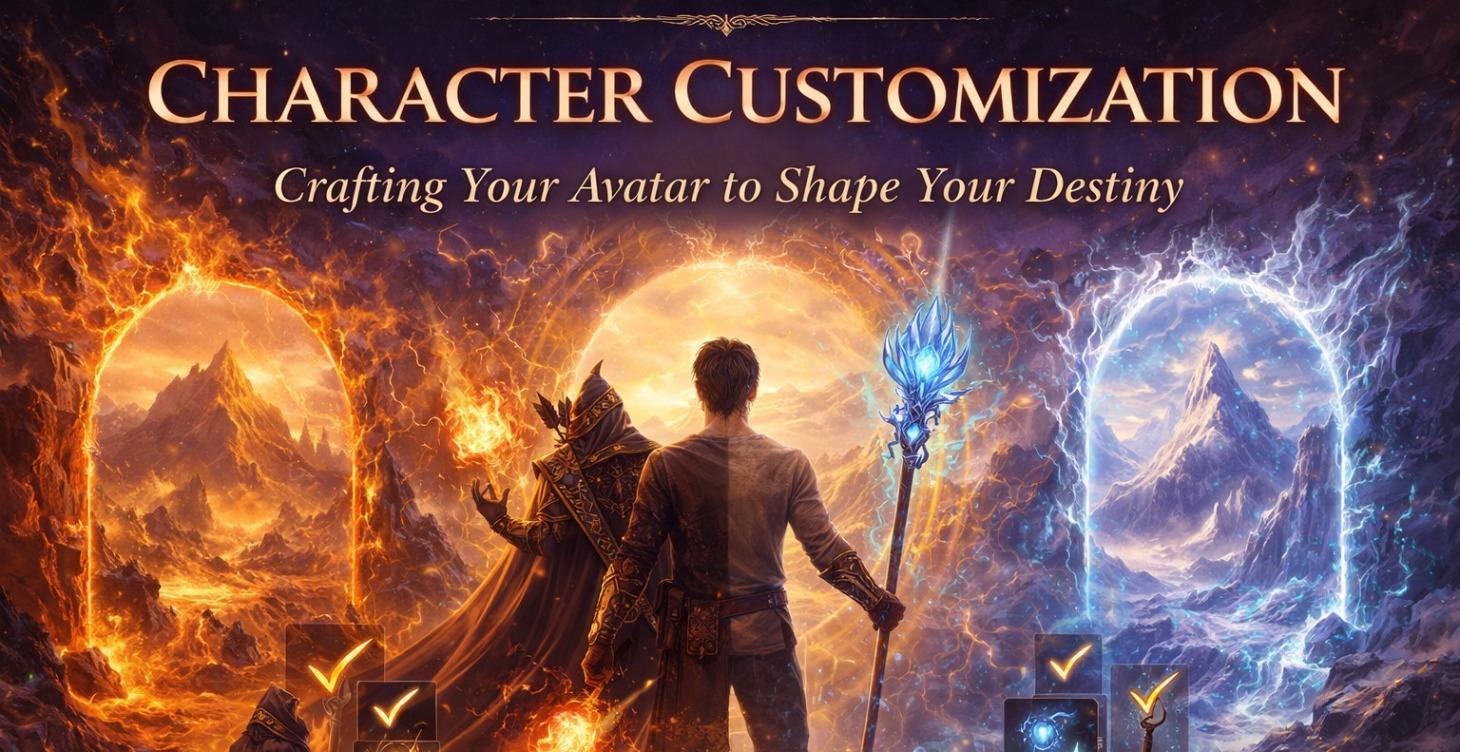 🎭 Character Customization: The Art of Becoming
