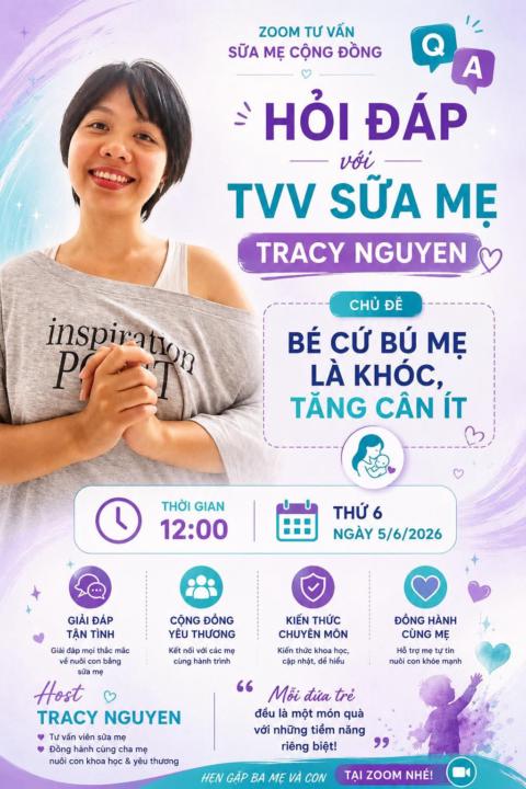 Tư vấn sữa mẹ cộng đồng