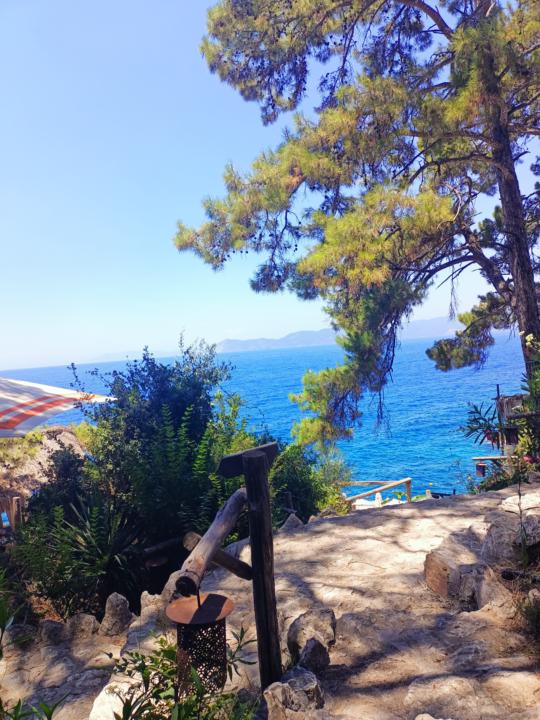 This is Türkiye(Fethiye faralya rups beach)