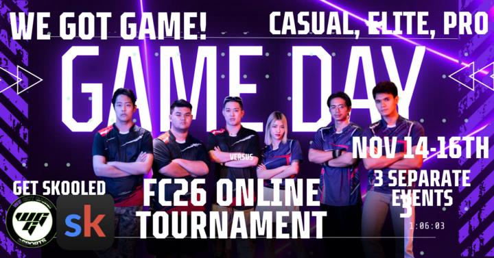 Tournaments Registrations Open