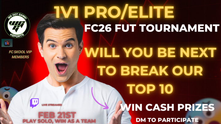 Feb Tournament - Registration open