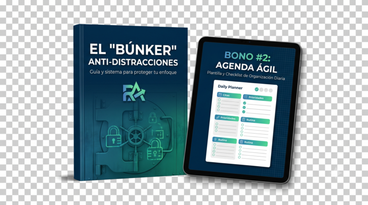 BONO AGENDA ÁGIL y  BUNKER ANTI-DISTRACCIONES 