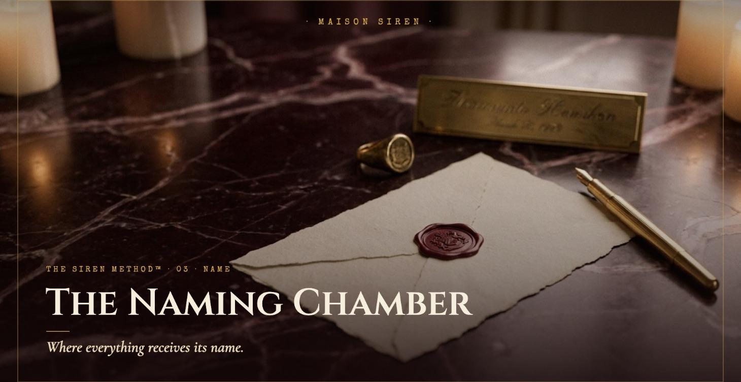 NAME — The Naming Chamber
