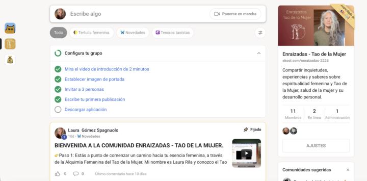 Avanzando paso a paso...
